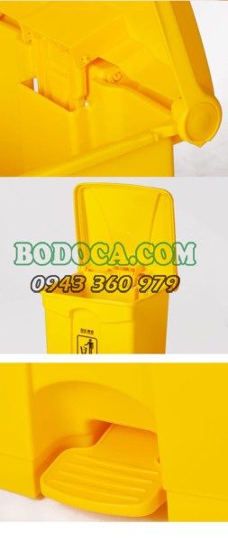 Phân Phối Thùng Rác Nhựa HDPE 45L Bodoca